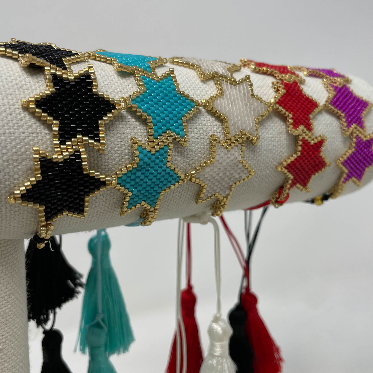Three Stars - Handmade Miyuki Beads Bracelet