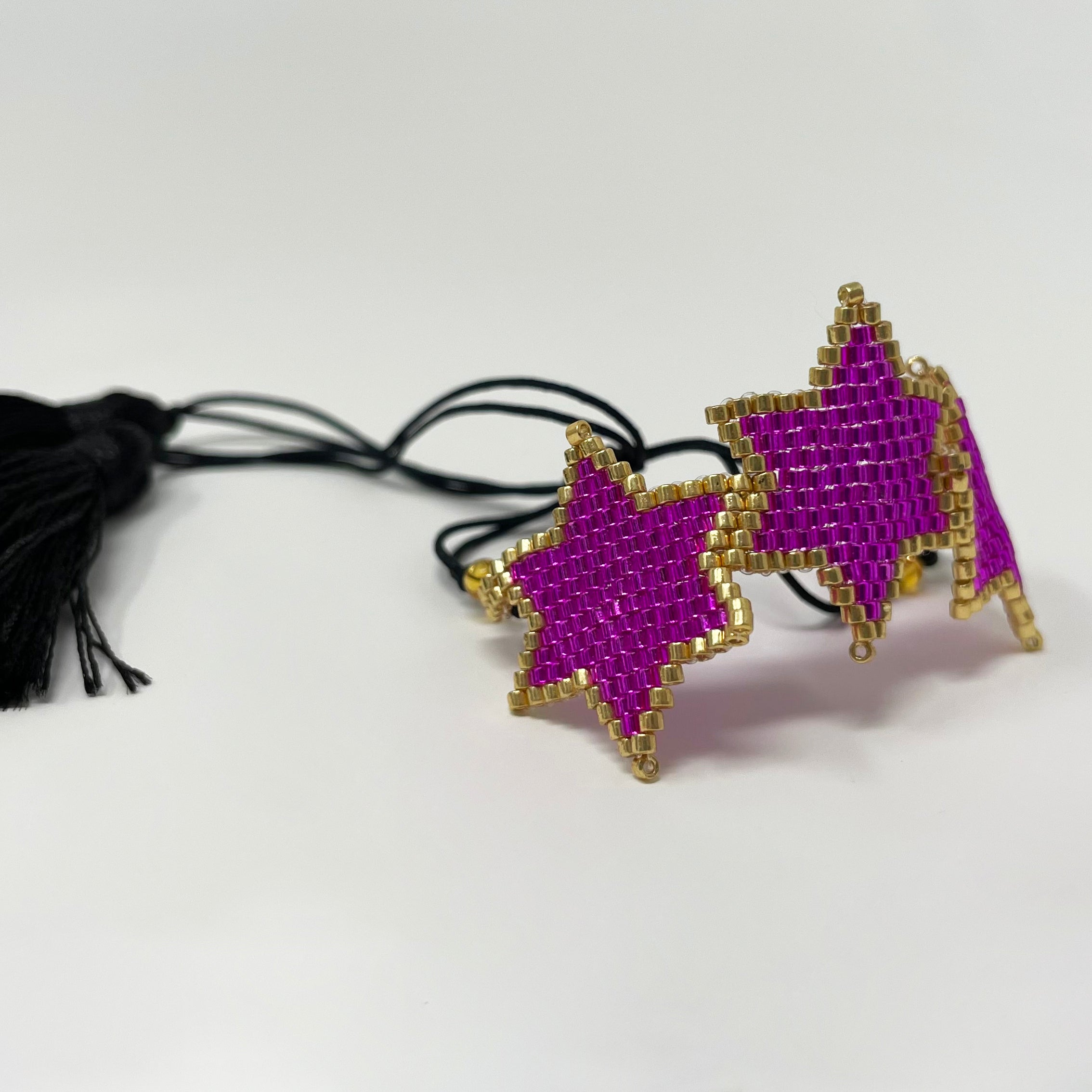 Three Stars - Handmade Miyuki Beads Bracelet
