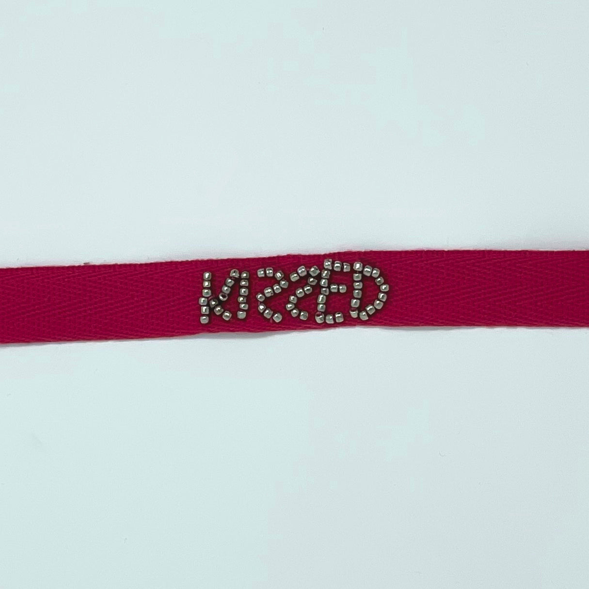 Beaded Words - Lucky Ribbon Bracelet