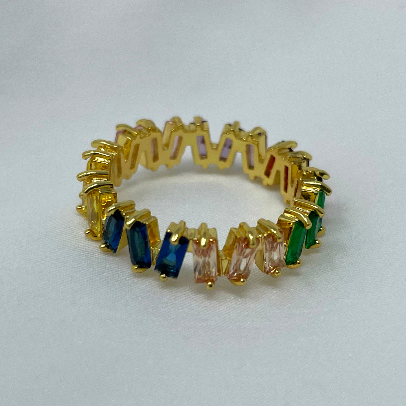 Colorful Rhinestone Ring - Power Gems